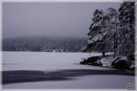 Vintrig Ågelsjön, Norrköping, Ågelsjön vinter