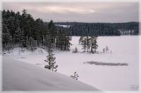 Kolmrdenskogarna, Vinterlandskap