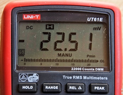 WAECO Battery Puls current measure Puls current measure